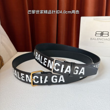 발렌시아가 카프스킨 벨트