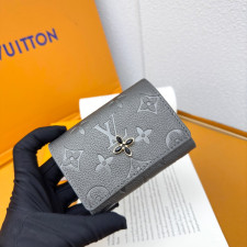 루이비통 포르테 퓨유 리사 모노그램 앙프렝트 동전지갑