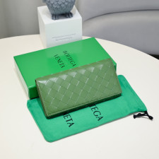 보테가베네타 인트레치아토 소가죽 장지갑